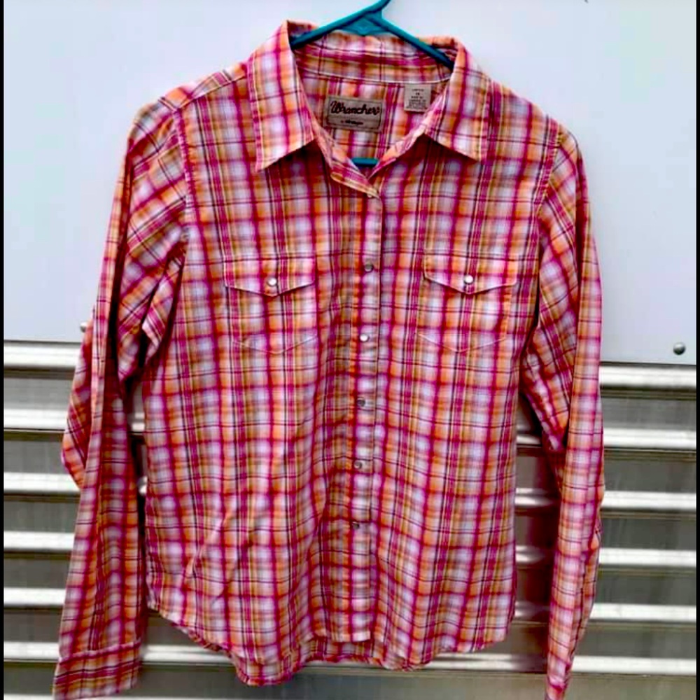 Wrangler Western Snap Up Shirt